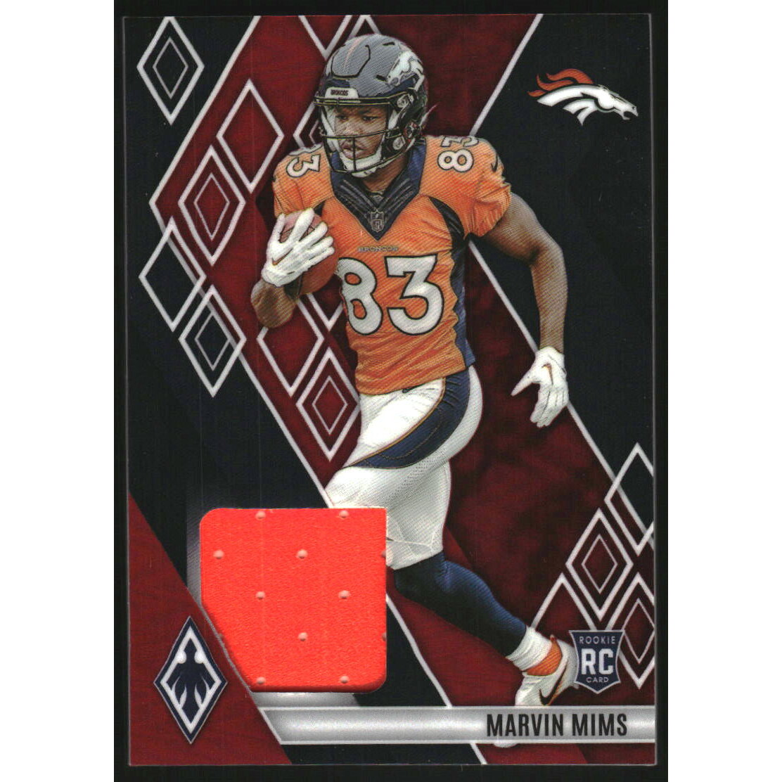 2023 Panini Phoenix Rookie Jumbo Memorabilia Red #25 Josh Downs. rookie card picture