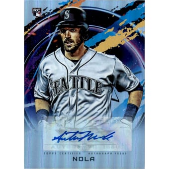 2020 Topps Fire Autographs #FAAN Austin Nola