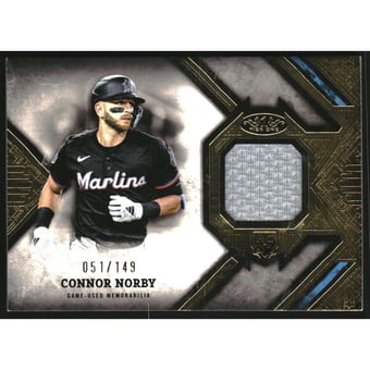2025 Topps Tier One Rookie Relics #RRCN Connor Norby