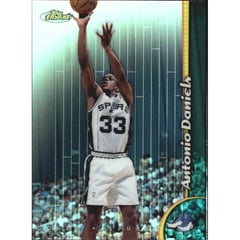 1998-99 Finest No Protectors Refractors #222 Antonio Daniels