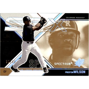 2003 SPx Spectrum #42 Preston Wilson/44