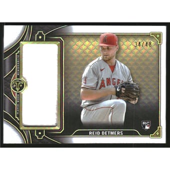 2022 Topps Triple Threads Single Jumbo Relics #SJR3RD2 Reid Detmers