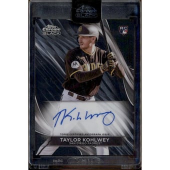 2024 Topps Chrome Black Autographs #CBATK Taylor Kohlwey