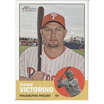 2012 Topps Heritage #434 Shane Victorino SP