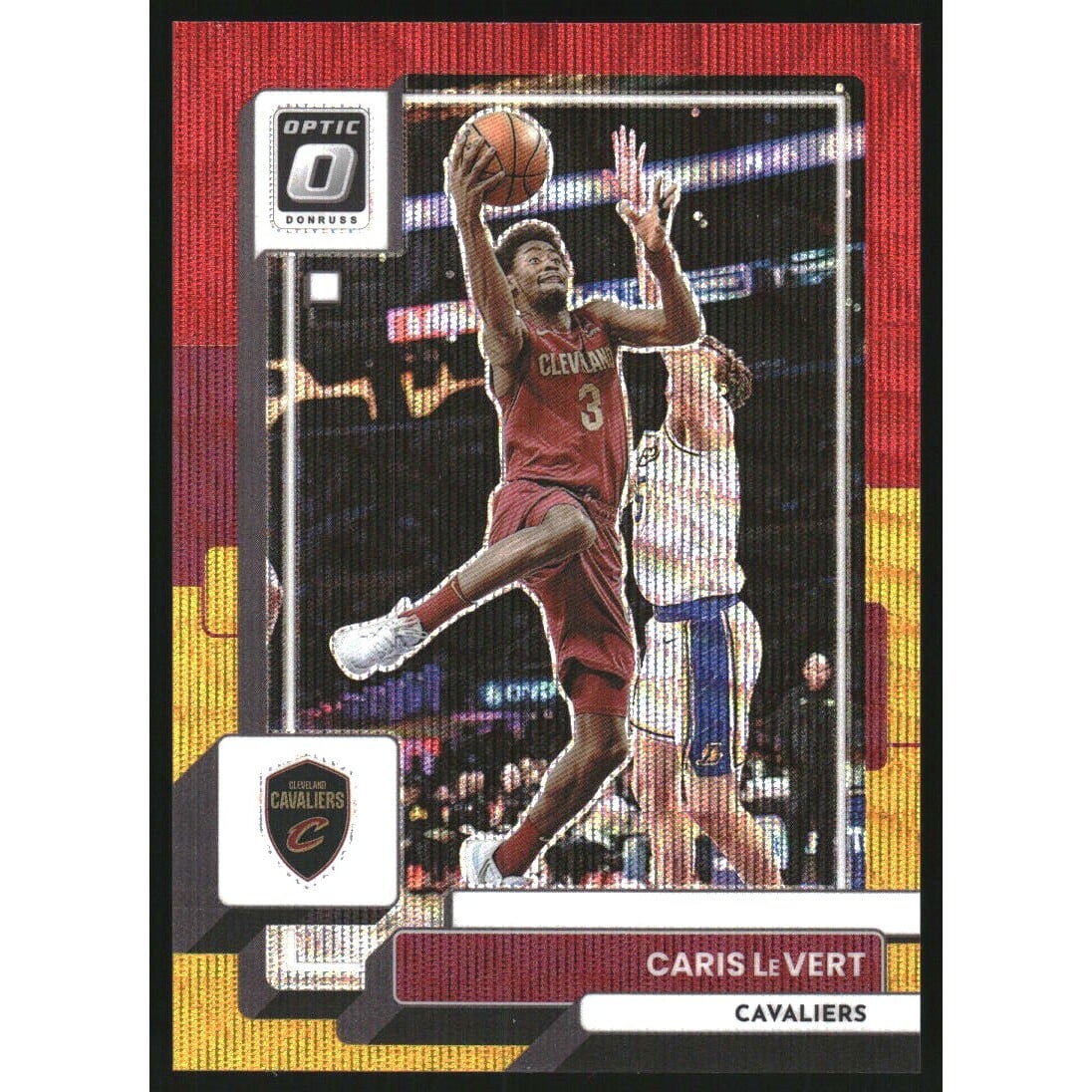 2022-23 Donruss Optic Red and Gold Wave #85 Caris LeVert