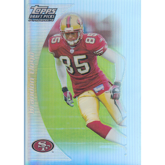 2005 Topps Draft Picks and Prospects Chrome Gold Refractors #84 Brandon Lloyd. rookie card picture