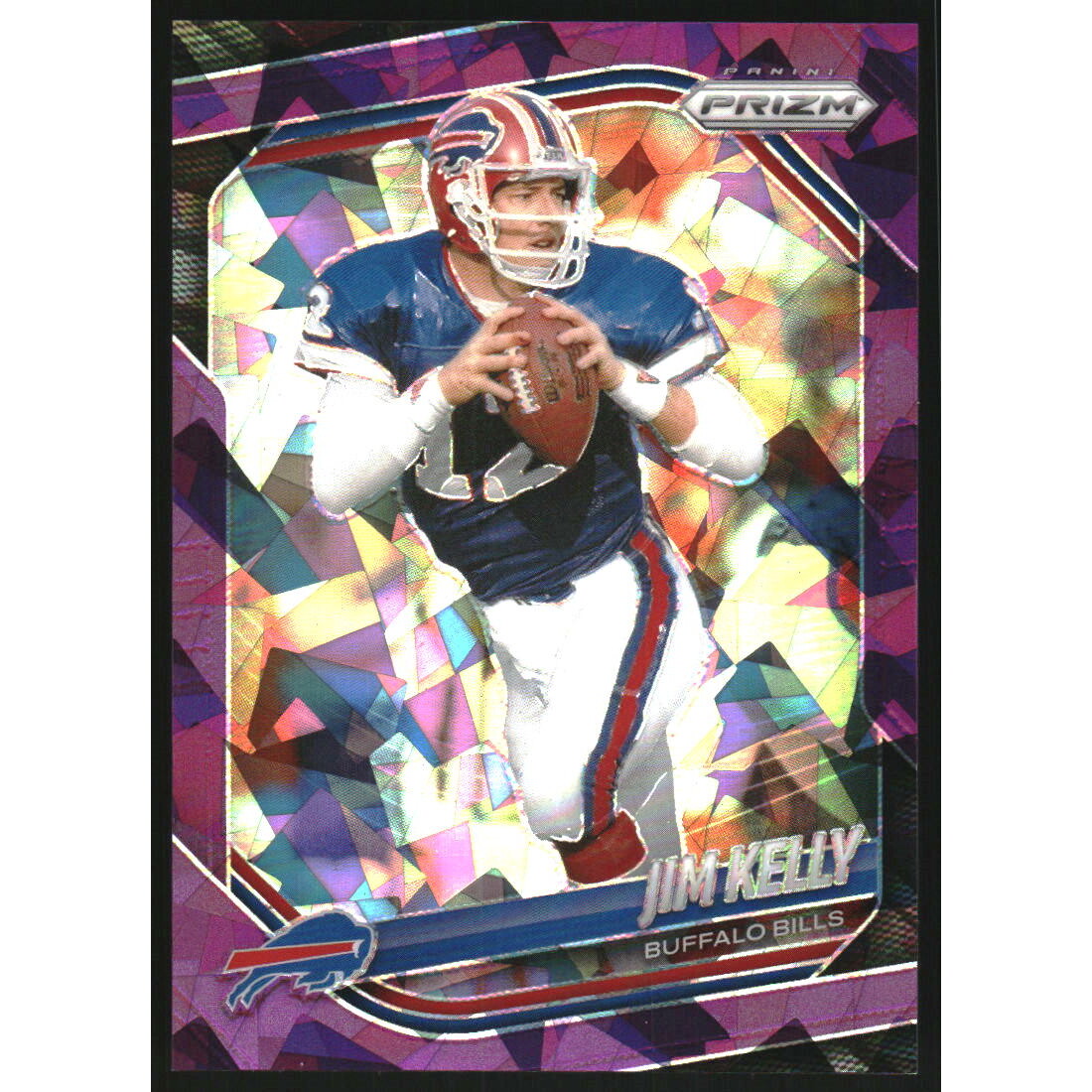 2025 Panini Prizm Prizms Purple Ice #72 Jim Kelly