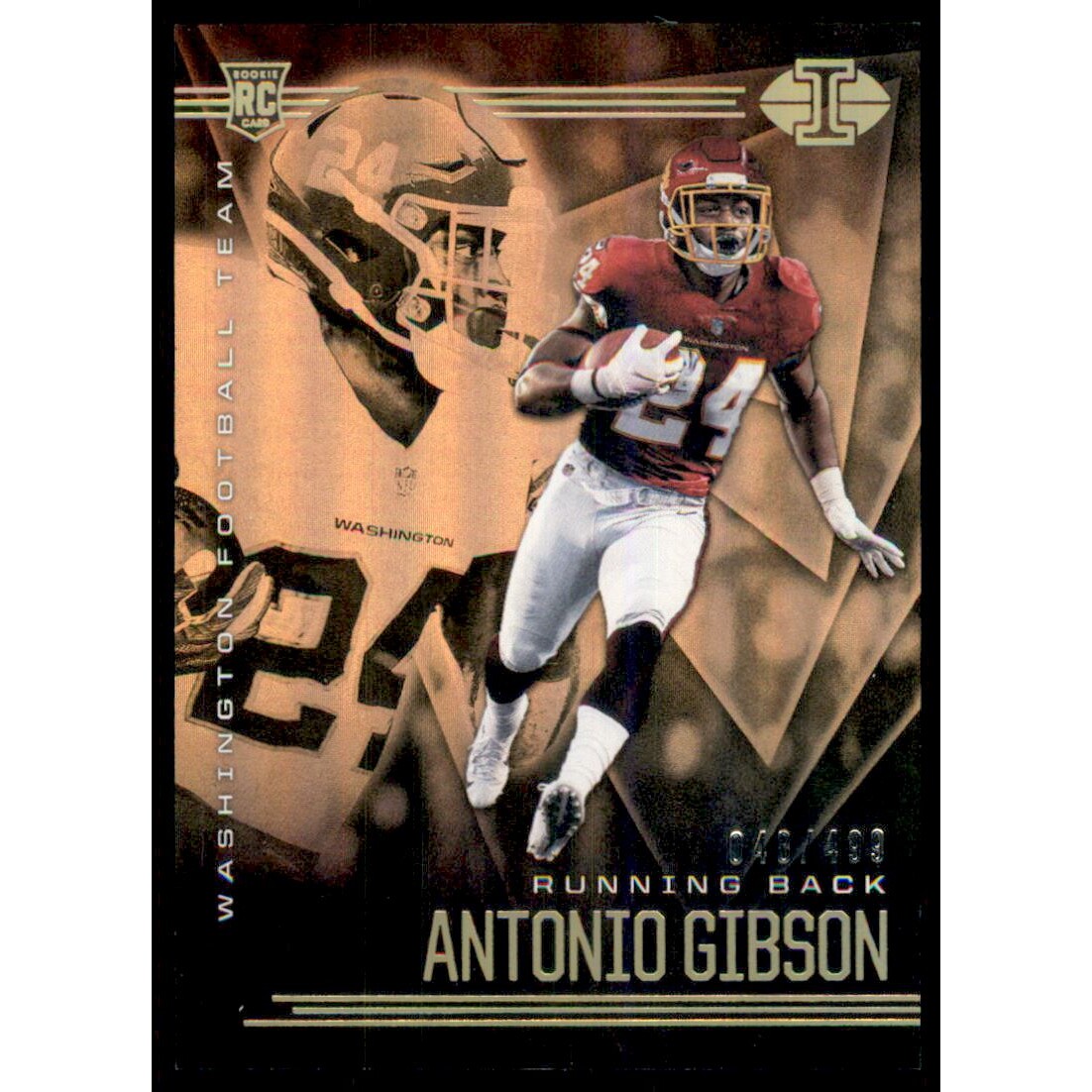 2020 Panini Illusions Bronze #33 Antonio Gibson