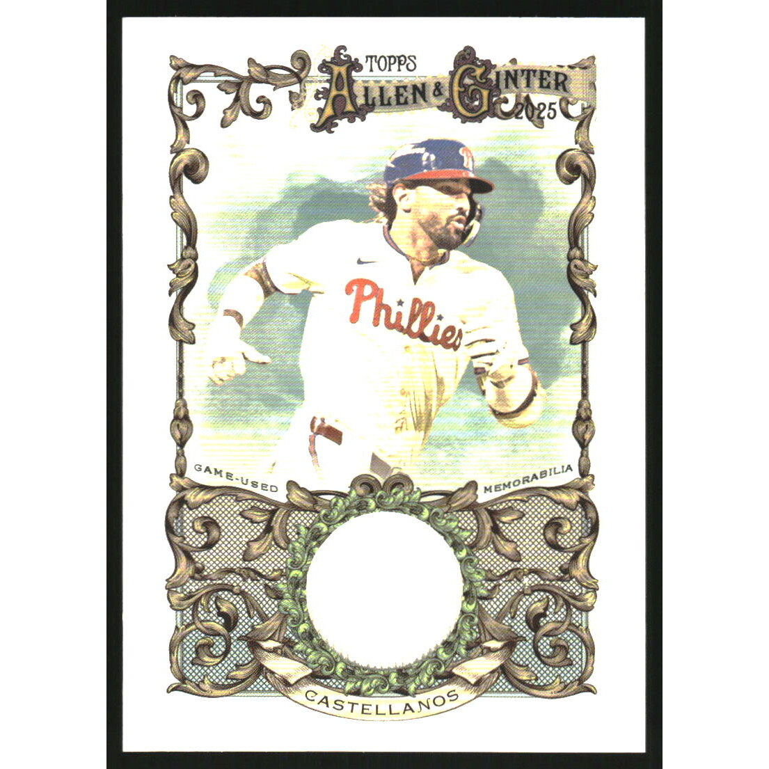 2025 Topps Allen and Ginter Relics #AGRNC Nick Castellanos