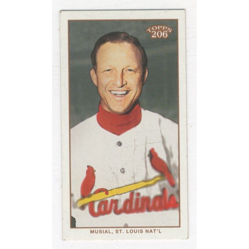 2002 Topps 206 Polar Bear #445 Stan Musial RET