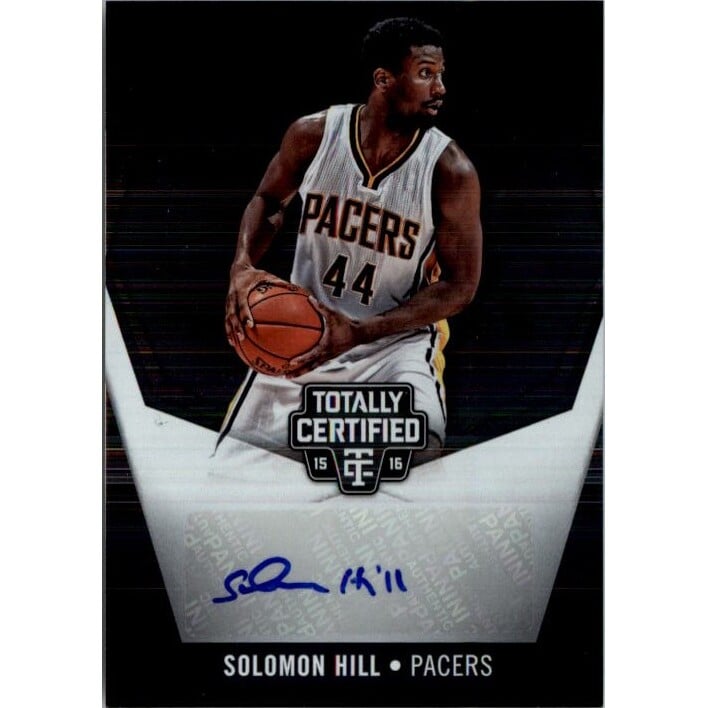2015-16 Totally Certified Signatures #TCSH Solomon Hill/49