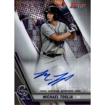 2019 Bowman's Best Best of '19 Autographs #B19MTO Michael Toglia