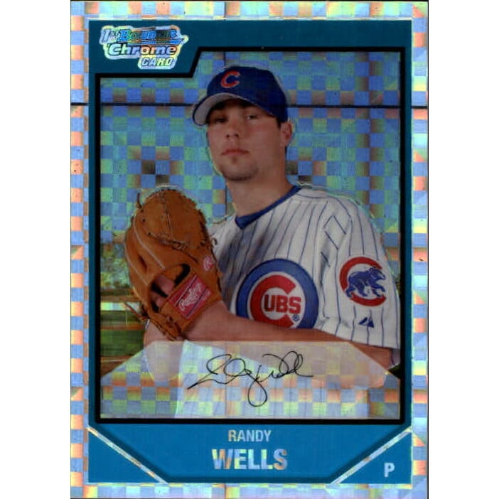 2007 Bowman Chrome Prospects X-Fractors #BC74 Randy Wells