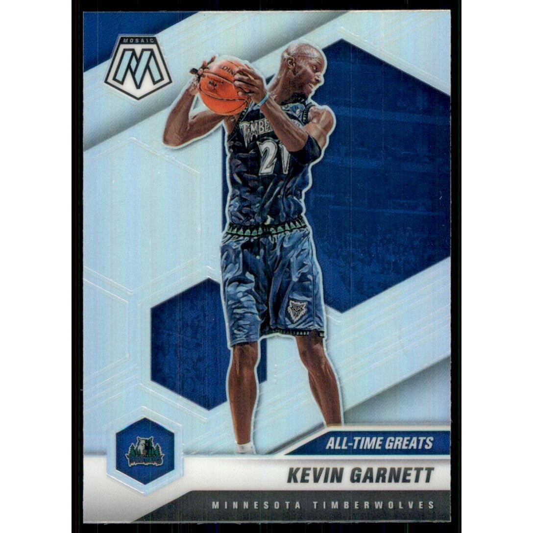 2020-21 Panini Mosaic Silver #283 Kevin Garnett. rookie card picture