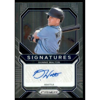 2021 Panini Prizm Signatures #25 Donnie Walton