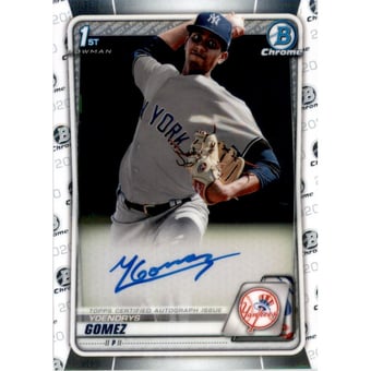 2020 Bowman Chrome Prospect Autographs #CPAYG Yoendrys Gomez
