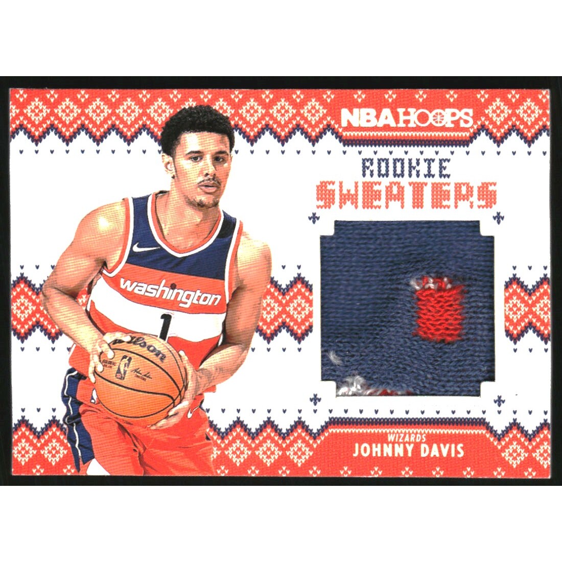 2022-23 Hoops Rookie Sweaters #10 Johnny Davis