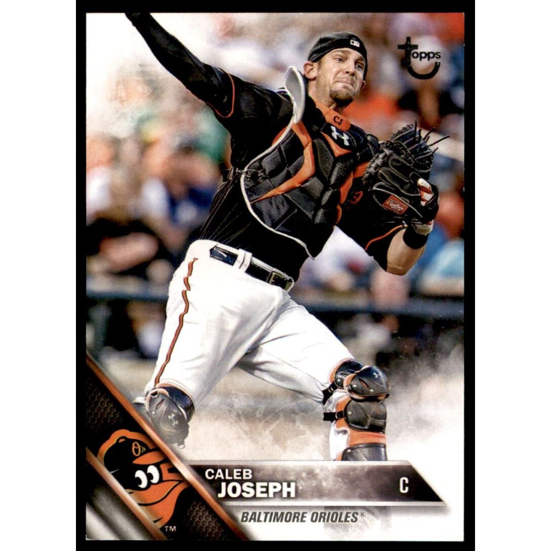 2016 Topps Vintage Stock #513 Caleb Joseph. rookie card picture