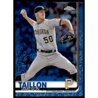 2019 Topps Chrome Blue Refractors #194 Jameson Taillon