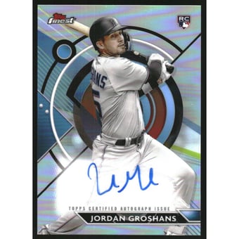 2023 Finest Autographs Refractors #FAJG Jordan Groshans
