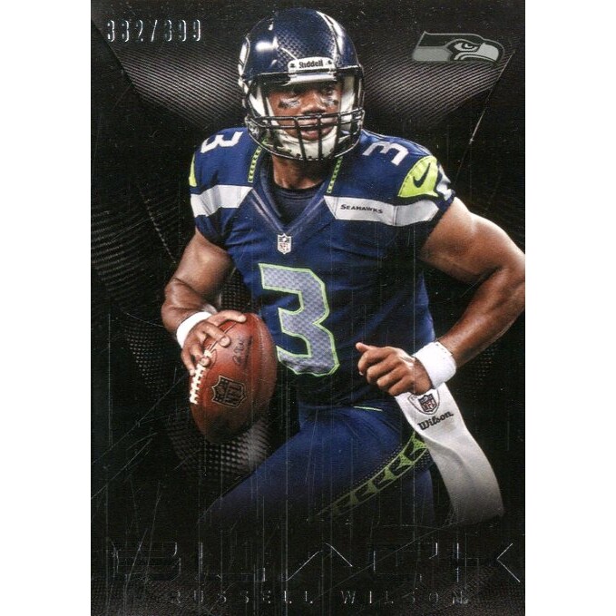 2013 Panini Black #51 Russell Wilson