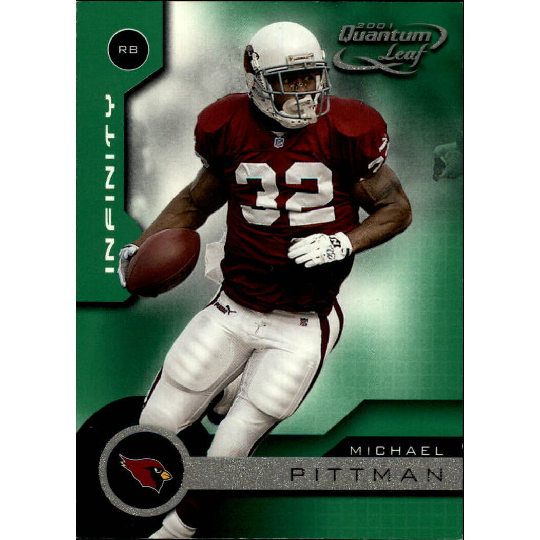 2001 Quantum Leaf Infinity Green #4 Michael Pittman