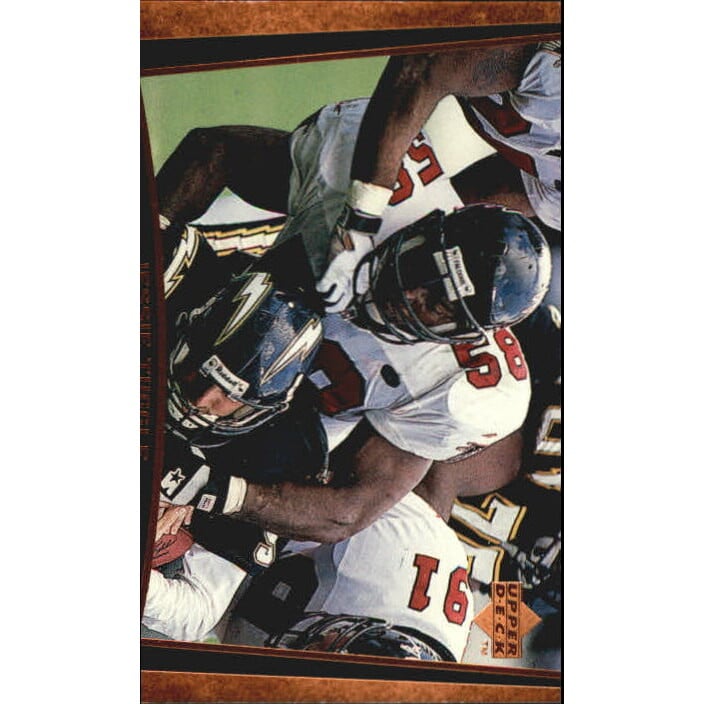 1998 Upper Deck Bronze #45 Jessie Tuggle. rookie card picture
