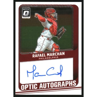 2021 Donruss Optic Autographs #15 Rafael Marchan