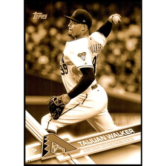 2017 Topps Update 5x7 Clear Gold #US233 Taijuan Walker