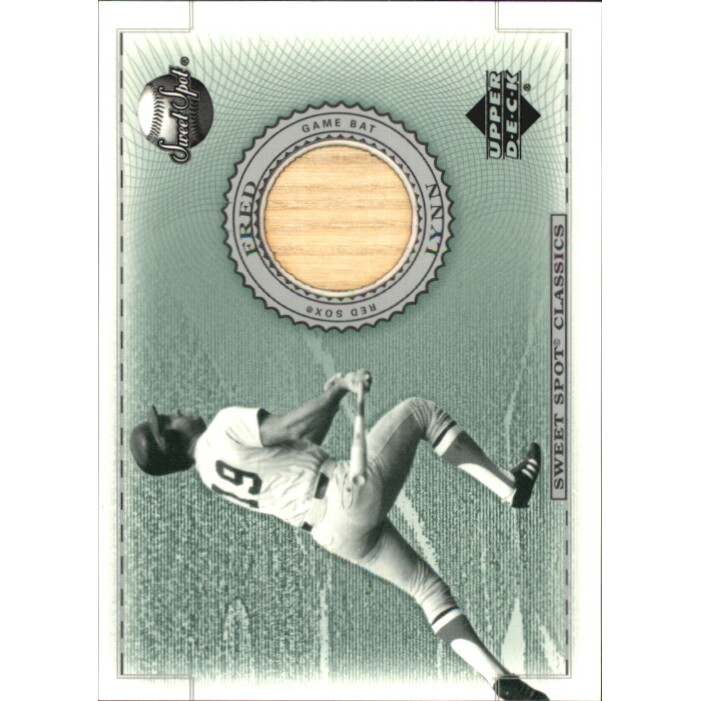 2002 Sweet Spot Classics Game Bat #BFL Fred Lynn