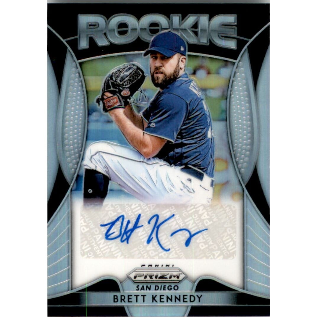 2019 Panini Prizm Rookie Autographs Prizms #55 Brett Kennedy. rookie card picture