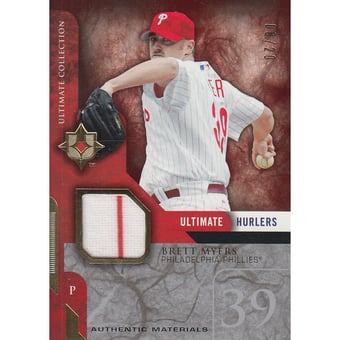 2005 Ultimate Collection Hurlers Materials #BM Brett Myers Jsy