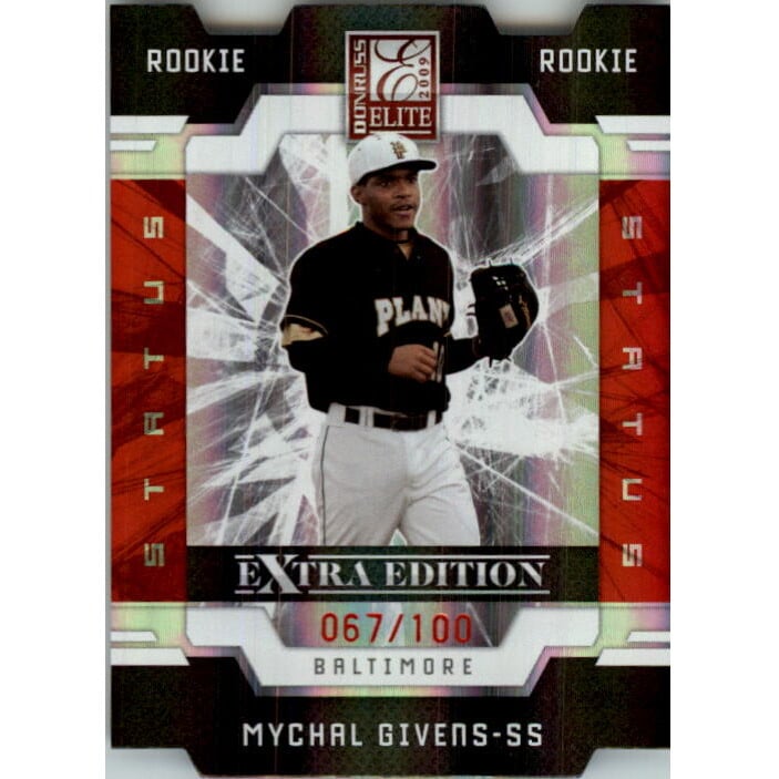 2009 Donruss Elite Extra Edition Status #66 Mychal Givens. rookie card picture