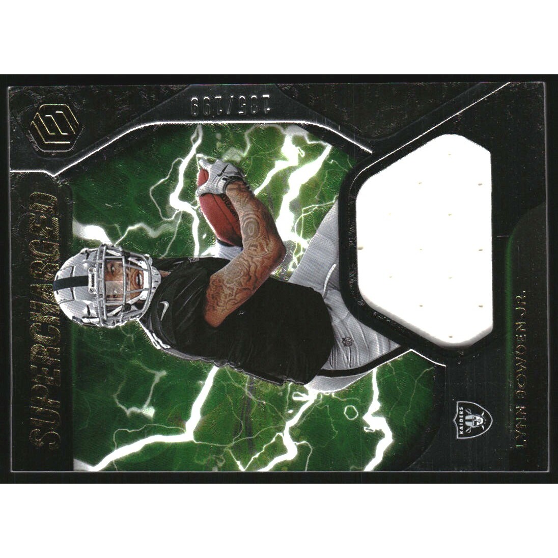 2020 Panini Elements Supercharged Materials #30 Lynn Bowden Jr./199
