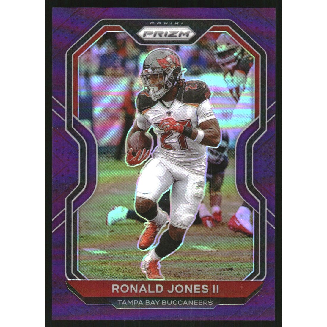 2020 Panini Prizm Prizms Purple #257 Ronald Jones II