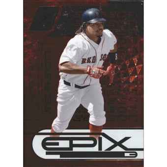 2005 Zenith Epix Orange Season #6 Manny Ramirez