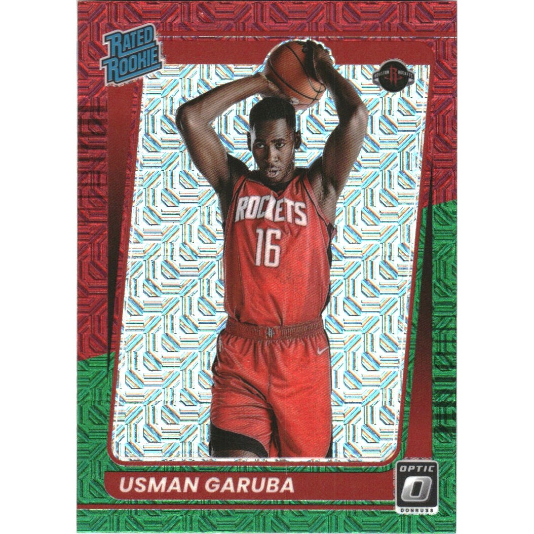2021-22 Donruss Optic Choice Red and Green #188 Usman Garuba