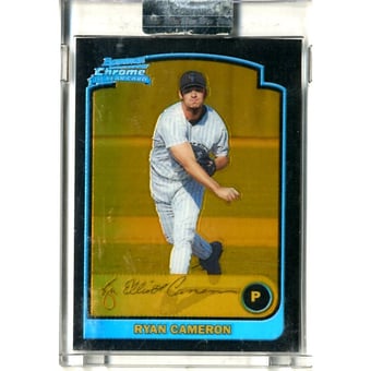 2003 Bowman Chrome Gold Refractors #192 Ryan Cameron