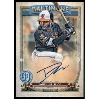 2020 Topps Gypsy Queen Autographs #GQADSJ Dwight Smith Jr.