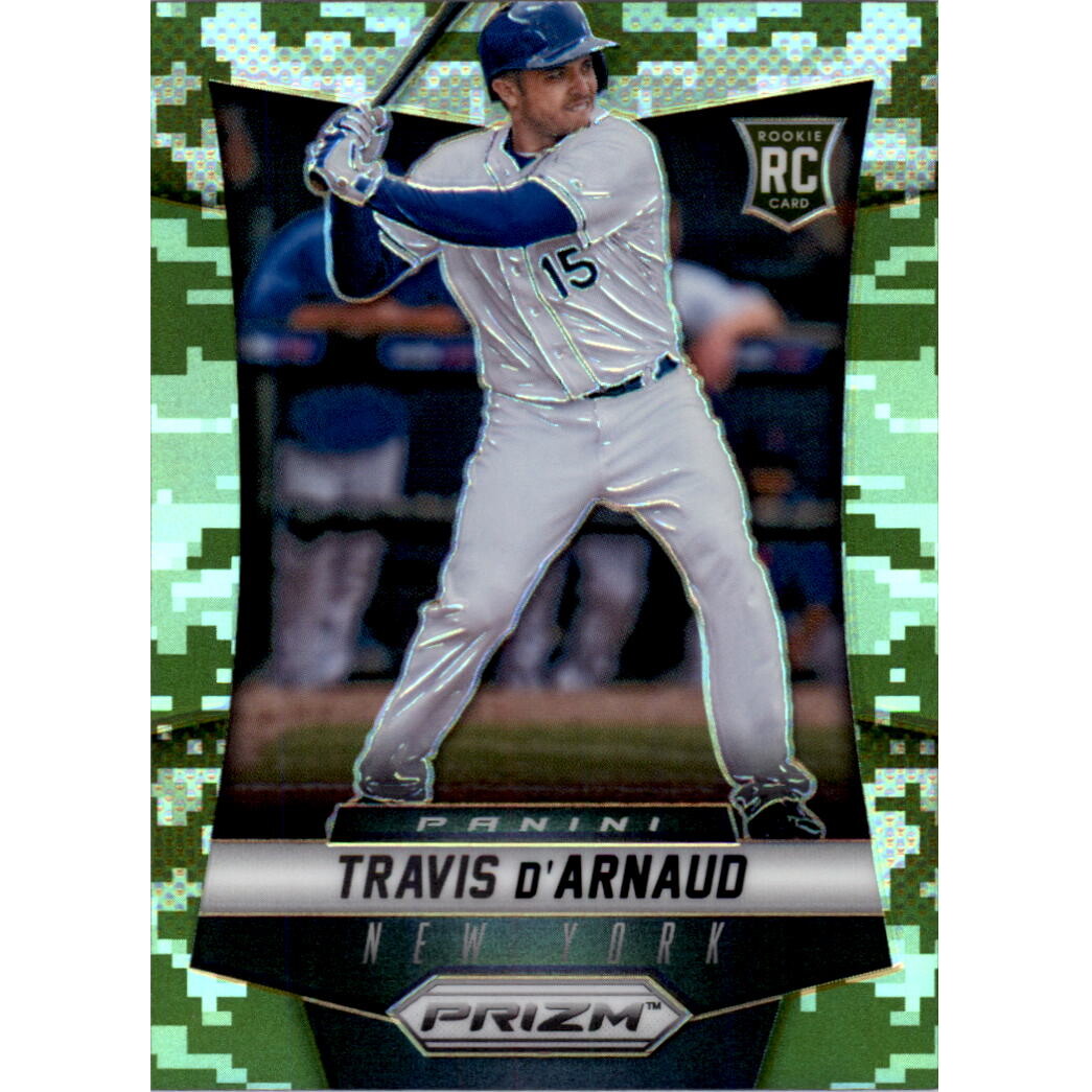 2014 Panini Prizm Prizms Camo #182 Travis D’Arnaud 2014 Panini Prizm Prizms Camo #182 Travis D’Arnaud