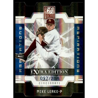 2009 Donruss Elite Extra Edition Aspirations #10 Mike Leake