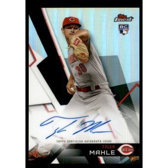 2018 Finest Autographs #FATM Tyler Mahle