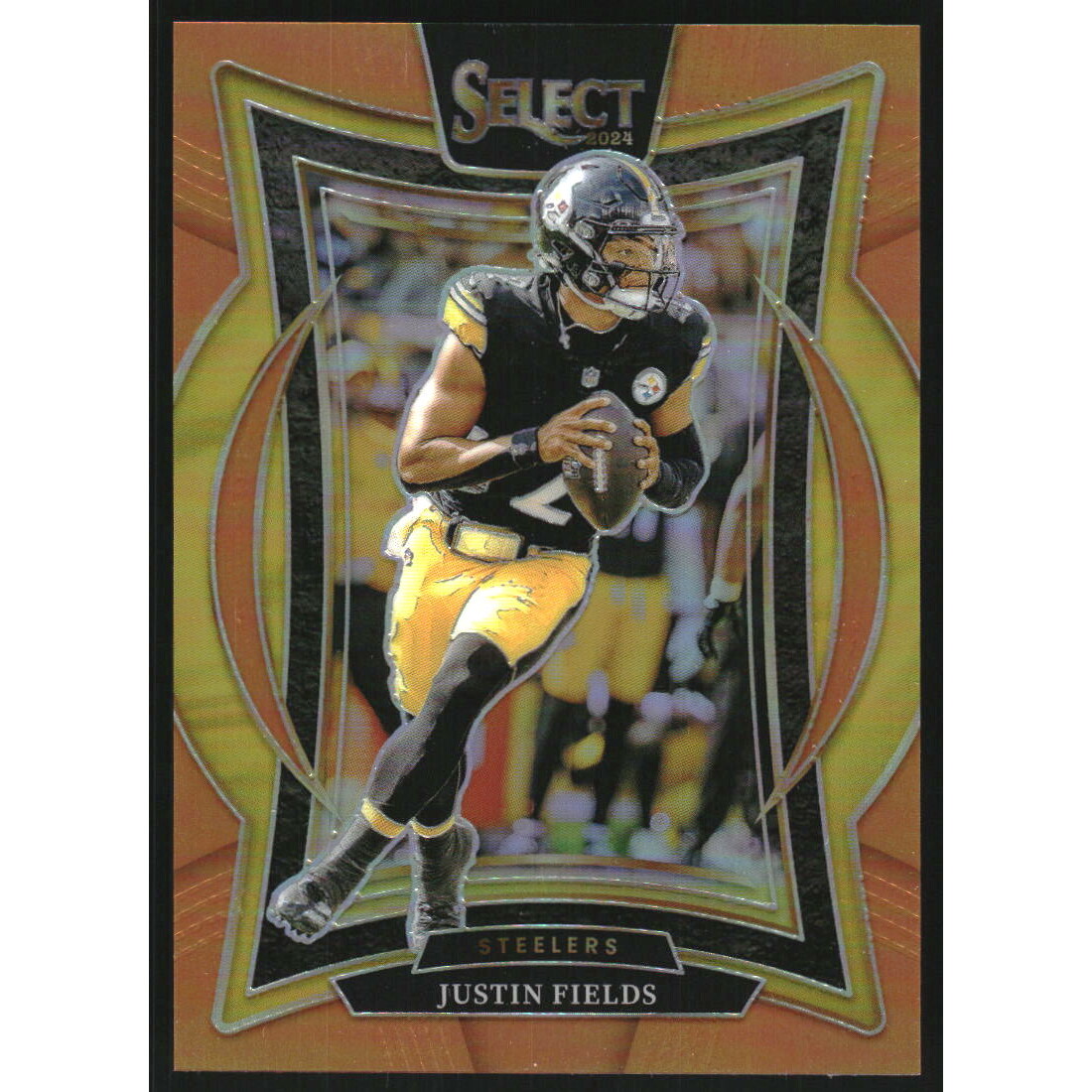 2024 Select Prizm Orange #74 Justin Fields