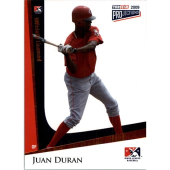 2009 TRISTAR PROjections Orange #299 Juan Duran