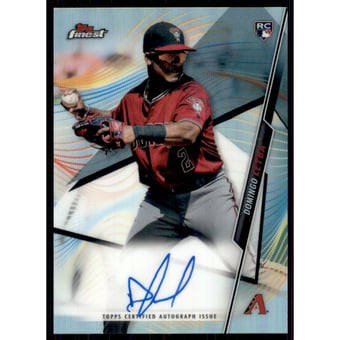 2020 Finest Autographs #FADL Domingo Leyba