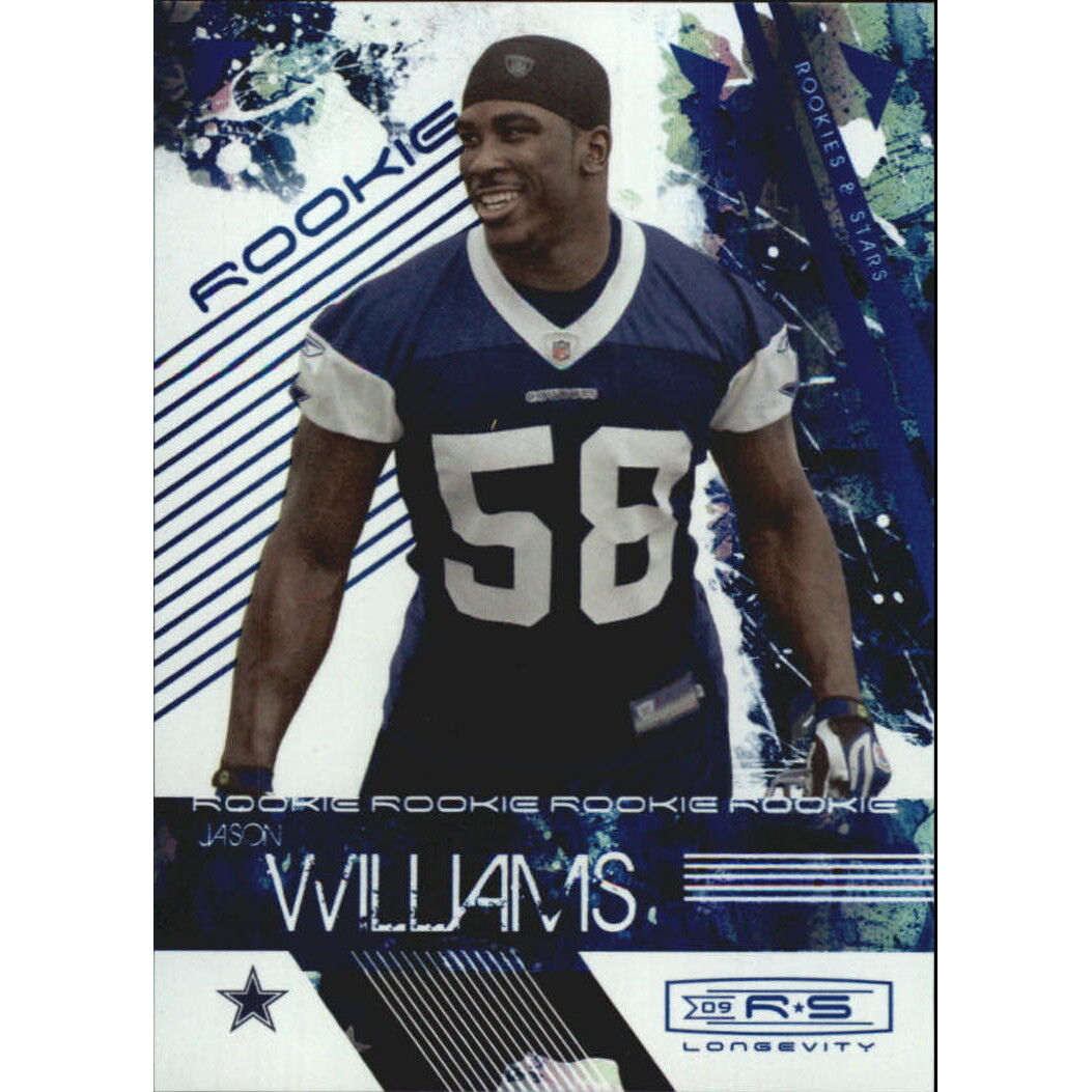 2009 Donruss Rookies and Stars Longevity Sapphire #159 Jason Williams