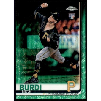 2019 Topps Chrome Green Wave Refractors #126 Nick Burdi