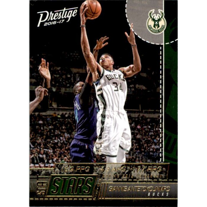 2016-17 Prestige Stat Stars #2 Giannis Antetokounmpo