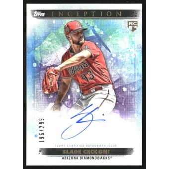 2024 Topps Inception Rookie and Emerging Stars Autographs #BRESSC Slade Cecconi/299