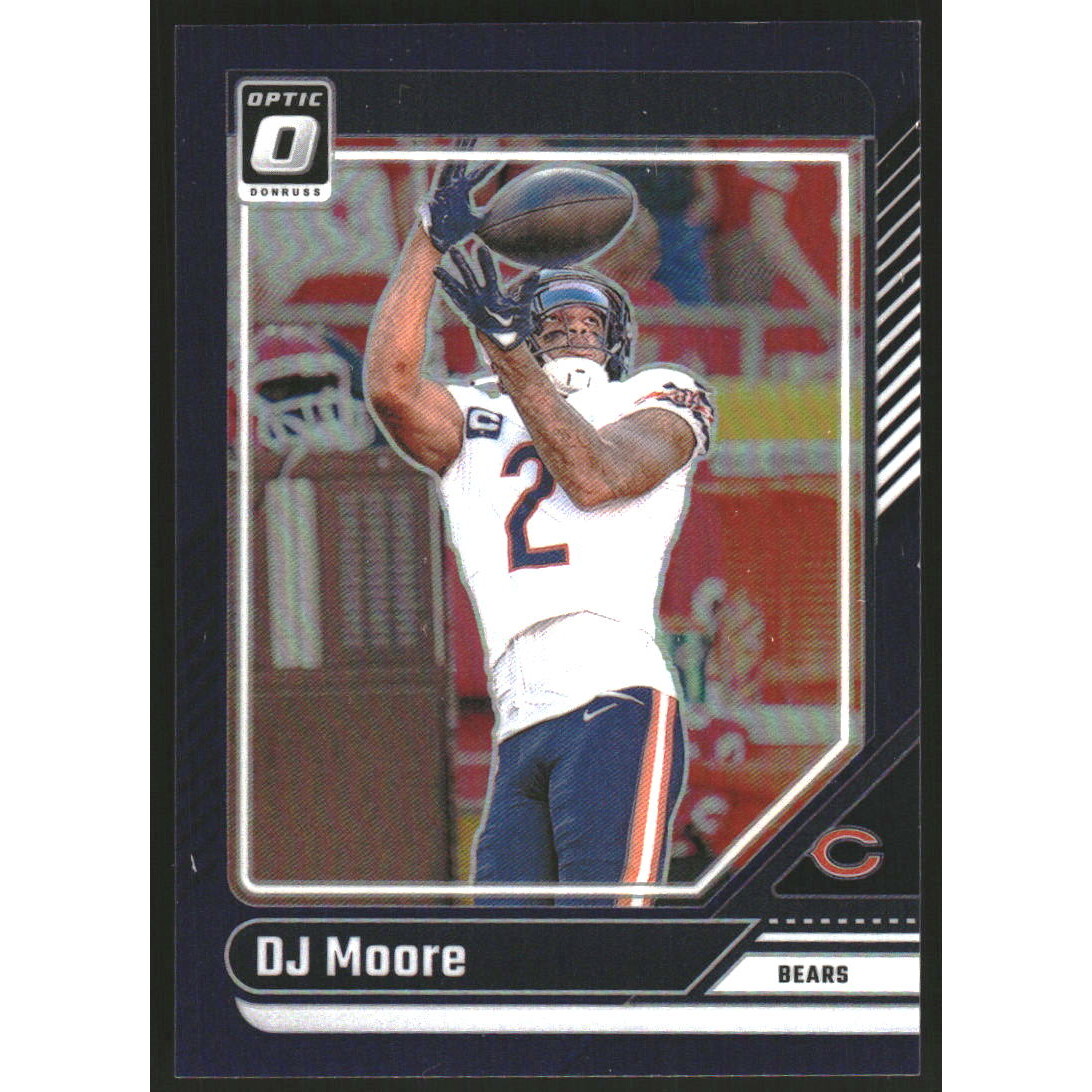 2024 Donruss Optic Purple #36 D.J. Moore